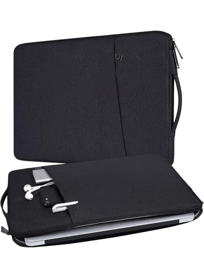 15.6 Inch Laptop Bag for HP ENVY X360/Pavilion 15.6/ProBook/OMEN 15, Lenovo IdeaPad 15.6, Acer Aspire/Chromebook 15, Dell Inspiron 15, MSI GS65, Waterpoof 15.6 inch Slim Laptop Bag Case - Image 2